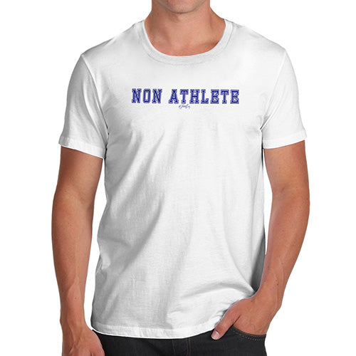 Funny Gifts For Men Non Athlete Men's T-Shirt Medium White