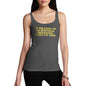 Novelty Tank Top Women Event Of Emotional Breakdown Place Cat Here Women's Tank Top Large Dark Grey