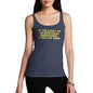 Womens Funny Tank Top Event Of Emotional Breakdown Place Cat Here Women's Tank Top X-Large Navy