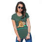 Womens Funny Sarcasm T Shirt Sofishticated Women's T-Shirt Small Bottle Green