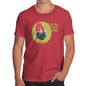 Funny T-Shirts For Guys Stick To What You Gnome Men's T-Shirt X-Large Red