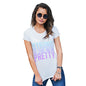 Funny Shirts For Women Strong Is The New Pretty Women's T-Shirt Medium White