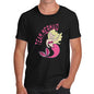 Funny Tee Shirts For Men Team Mermaid Men's T-Shirt Large Black