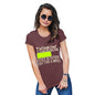 Novelty Gifts For Women Thinking Please Be Patient Women's T-Shirt Medium Burgundy