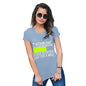 Womens Funny Sarcasm T Shirt Thinking Please Be Patient Women's T-Shirt X-Large Sky Blue