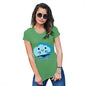 Womens Novelty T Shirt Christmas Thunderpants Women's T-Shirt Small Green