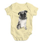 Punk Pug Baby Unisex Baby Grow Bodysuit