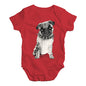 Punk Pug Baby Unisex Baby Grow Bodysuit