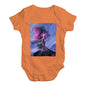 Neon Lightning Volcano Baby Unisex Baby Grow Bodysuit