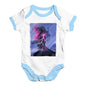 Neon Lightning Volcano Baby Unisex Baby Grow Bodysuit