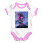 Neon Lightning Volcano Baby Unisex Baby Grow Bodysuit