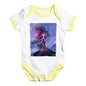 Neon Lightning Volcano Baby Unisex Baby Grow Bodysuit