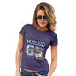 Funny Tshirts For Women Mahalo Honolulu Women's T-Shirt Small Plum