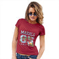 Funny T-Shirts For Women Mahalo Honolulu Women's T-Shirt Small Red