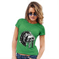 Funny Tshirts For Women Native American Headdress Women's T-Shirt Small Green