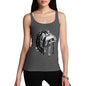 Funny Tank Tops For Women Native American Headdress Women's Tank Top Medium Dark Grey