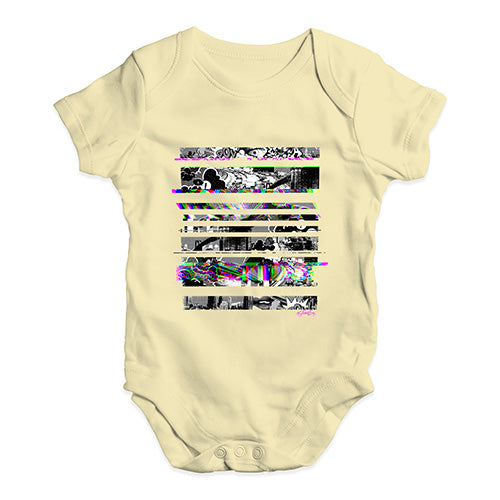 Cartoon Glitches Baby Unisex Baby Grow Bodysuit