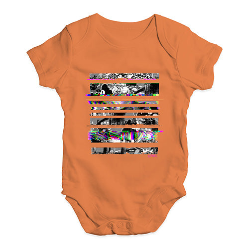 Cartoon Glitches Baby Unisex Baby Grow Bodysuit