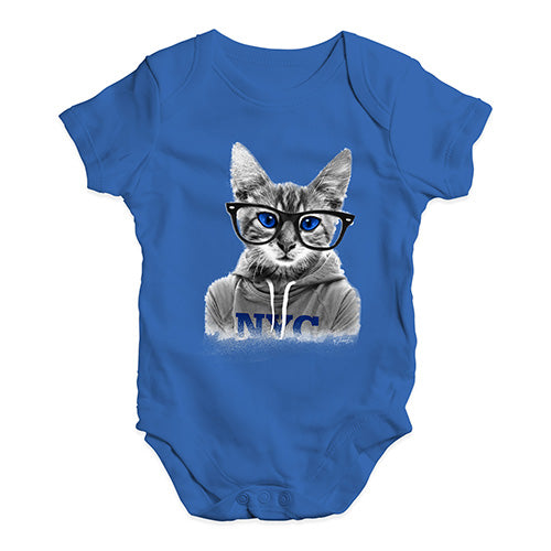 Nerdy Cat NYC Baby Unisex Baby Grow Bodysuit