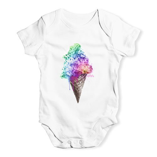 Ice Cream Bouquet Baby Unisex Baby Grow Bodysuit