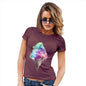 Novelty Gifts For Women Ice Cream Bouquet Women's T-Shirt Small Burgundy