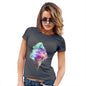 Funny Tshirts For Women Ice Cream Bouquet Women's T-Shirt Large Dark Grey