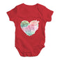 Happy To Be Me Heart Baby Unisex Baby Grow Bodysuit