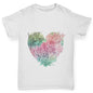 funny t shirts for boys Happy To Be Me Heart Boy's T-Shirt Age 5-6 White