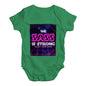 The Sass Is Strong Baby Unisex Baby Grow Bodysuit