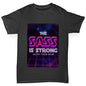 Boys Funny Tshirts The Sass Is Strong Boy's T-Shirt Age 9-11 Black