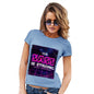 Funny Gifts For Women The Sass Is Strong Women's T-Shirt Large Sky Blue