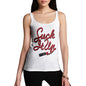 Womens Novelty Tank Top Suck It Up Lipstick Women's Tank Top X-Large White