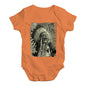 Native American Lion Baby Unisex Baby Grow Bodysuit