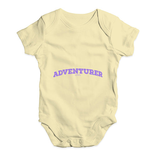 Adventurer Baby Unisex Baby Grow Bodysuit