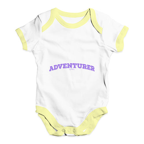 Adventurer Baby Unisex Baby Grow Bodysuit