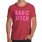 Novelty Tshirts Men Funny Basic B-tch Men's T-Shirt X-Large Red