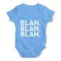 Blah Blah Blah Baby Unisex Baby Grow Bodysuit