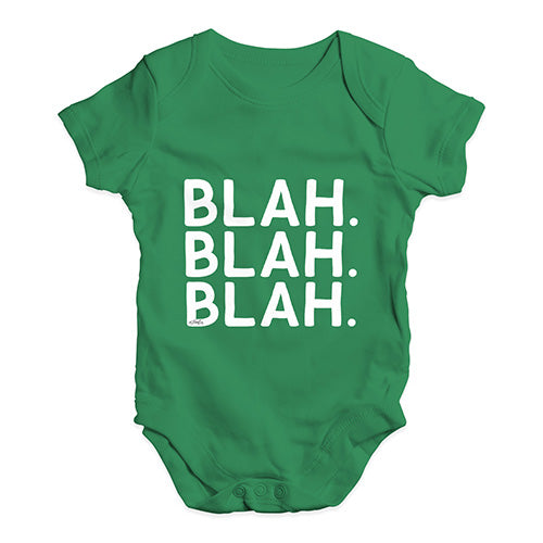 Blah Blah Blah Baby Unisex Baby Grow Bodysuit