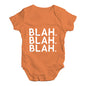 Blah Blah Blah Baby Unisex Baby Grow Bodysuit