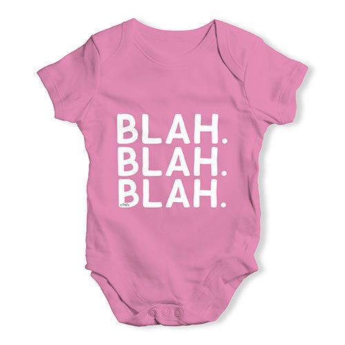 Blah Blah Blah Baby Unisex Baby Grow Bodysuit