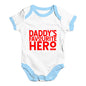 Daddy's Favourite Hero Baby Unisex Baby Grow Bodysuit