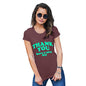 Womens Humor Novelty Graphic Funny T Shirt Thank You Have A Nice Day Women's T-Shirt X-Large Burgundy