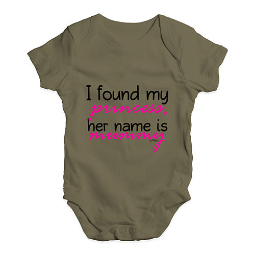 Her Name Is Mummy Baby Unisex Baby Grow Bodysuit