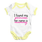 Her Name Is Mummy Baby Unisex Baby Grow Bodysuit