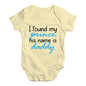 His Name Is Daddy Baby Unisex Baby Grow Bodysuit