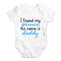 His Name Is Daddy Baby Unisex Baby Grow Bodysuit