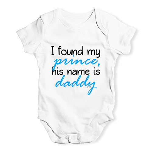 His Name Is Daddy Baby Unisex Baby Grow Bodysuit