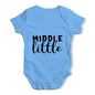 Middle Little Baby Unisex Baby Grow Bodysuit