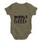 Middle Little Baby Unisex Baby Grow Bodysuit