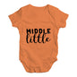 Middle Little Baby Unisex Baby Grow Bodysuit